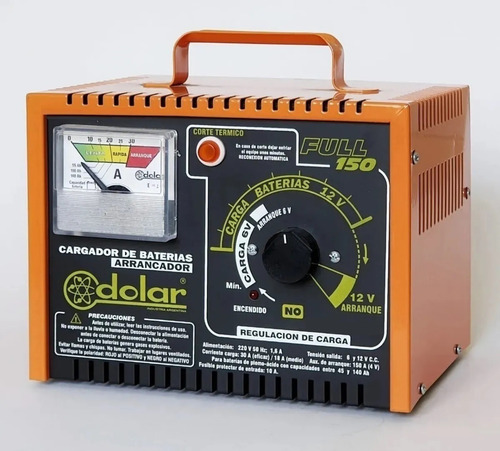 Cargador Arrancador Marca Dolar Full 150 Amp - 6 Y 12 Volts