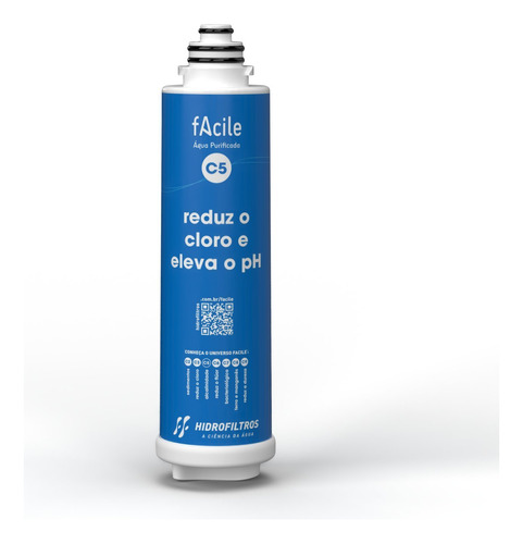 Refil Para Purificador Facile C5 Hidro Filtros