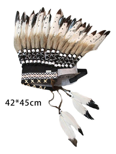 Wu-chuang Para Sombrero Indio, Tocado De Plumas, Tocado,