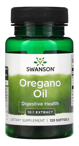 Aceite De Oregano 150mg. 120 Cápsulas Swanson