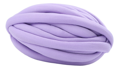 Hilo De Lana Grueso, Lavable A Mano, Para Manta, Violeta