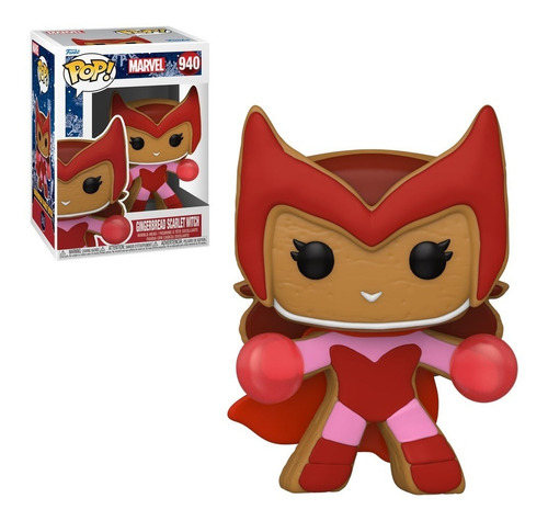 Funko Pop Gingerbread Scarlet Witch  (940) Marvel