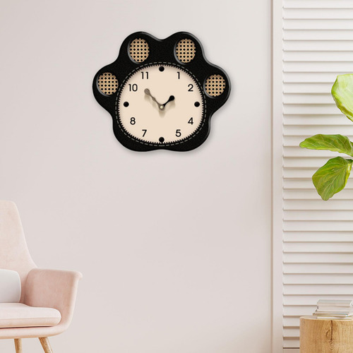 Reloj De Pared Colgante, Decoración Del Hogar, Adorno Negro