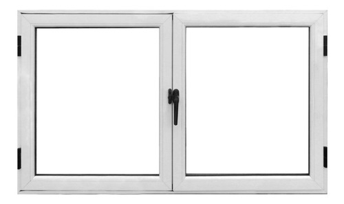 Ventana De Abrir Aluminio 2 Hojas Módena 150 X 80