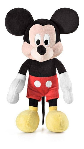 Pelucia Mickey Com Som 33 Centimetros Turma Do Mickey