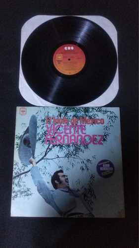 El Ídolo De México Vicente Fernández Lp Vinil 1974 Impecable