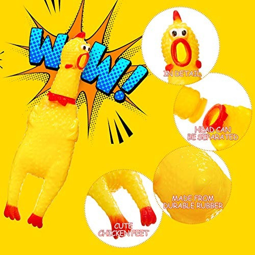 Pollo Chillon Juguete Niño Niña Broma Sonido Squeeze 10pz