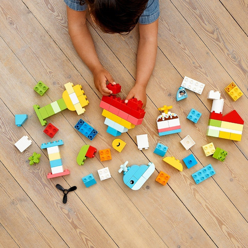 Lego Duplo Classic 10909 Caja Corazón 80 Pzas Original