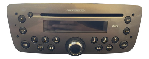 Rádio Cd Player Bluetooth Connect Original Fiat Grand Siena Cinza