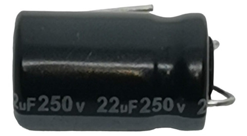 Capacitor Electrolítico 22uf 250v 105° Paquete 5pcs