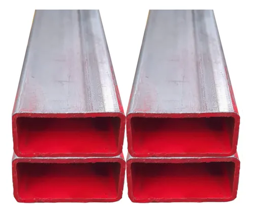 Caño Estructural Rectangular 50 X 100 X 3,2mm Barras De 6mts