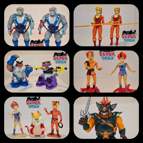 --- Culpatoys Reptilio Vintage 1985 De Los Thundercats --- (Usado)