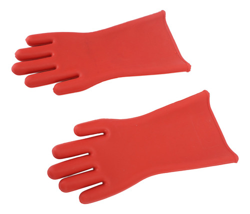 Guantes De Alto Voltaje, 1 Par, Clase De Goma Con Aislamient