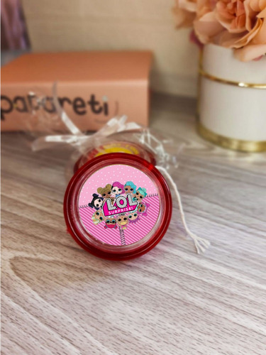 X10 Yoyo. Personalizados.  Sorpresitas Souvenirs Muñecas Lol