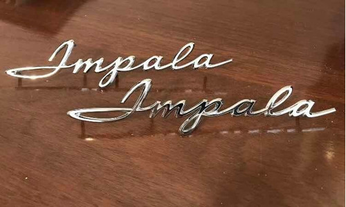 Emblemas Chevy Impala 1962 Nuevos Leer La Descripción