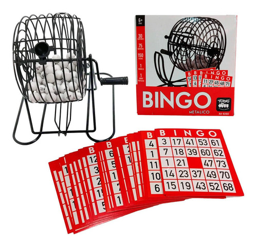 Juego Bingo Metálico