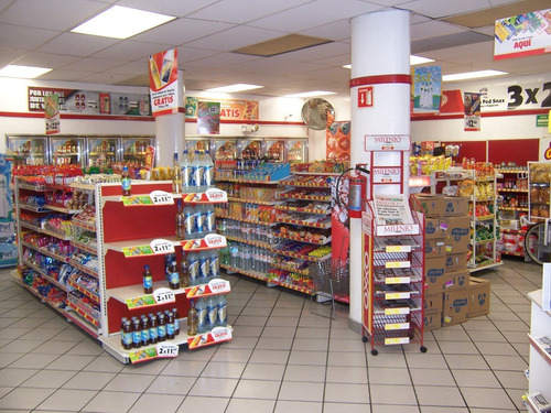 Gondolas Minisuper , Tienda Conveniencia , Oxxo Cotizacion Blanco
