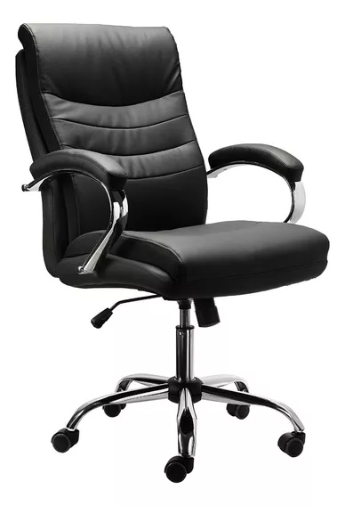  Silla Escritorio Ergonomica Oficina Giratoria Secretarial Computador Brazos Rebatible Femmto