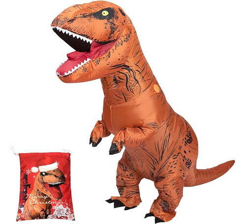 Disfraz Inflable De Dinosaurio T-rex Para Adultos, Divertido