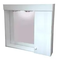 Comprar Botiquin Peinador Espejo 60cm Con Luz Laqueado Blanco