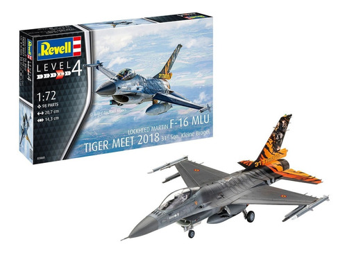 Lockheed Martin F-16 Mlu Tiger Meet 2018 - Revell 1/72 03860