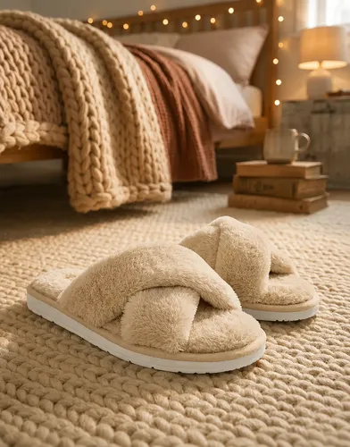 Pantufa Feminina Chinelo De Quarto Macio E Aconchegante