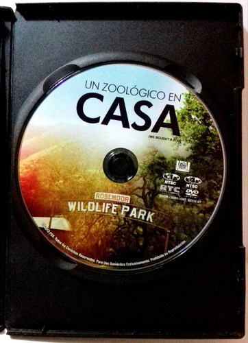 Un Zoologico En Casa We Bought A Zoo Dvd Original (Usado)