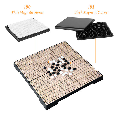 Set De Juego Magnetic Go Game Set De Juego De Mesa Plegable