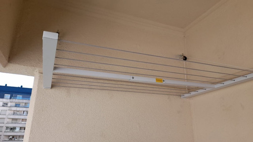 Imagen 10 de 10 de Tendedero Rebatible Pared Höllsen Aluminio Intemperie