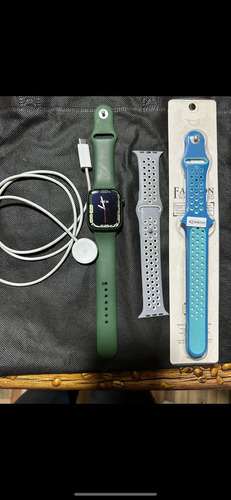 Apple Watch Series 7 Gps Caja 45mm Verde/negro