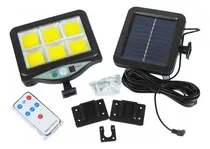 Comprar Lampara Exterior Farol Solar Foco 120 Led Sensor Movimiento