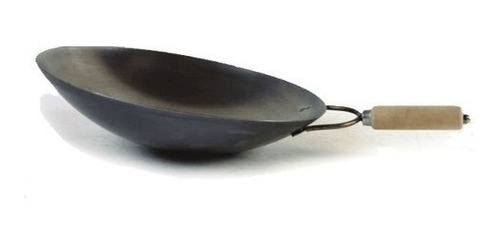 Wok 36 Cms. Chapa Negra