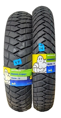Pneus Michelin Anakee Street 90/90-19 110/90-17 Bros 150 160