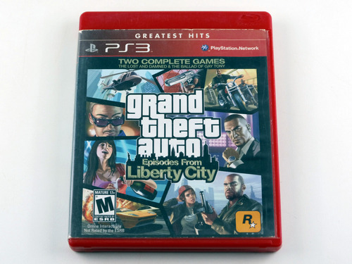 Grand Theft Auto Gta Episodes From Liberty City Original Ps3
