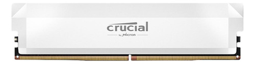 Memória Ddr5 Crucial Pro Oc, 16gb, 6000mhz, Branca