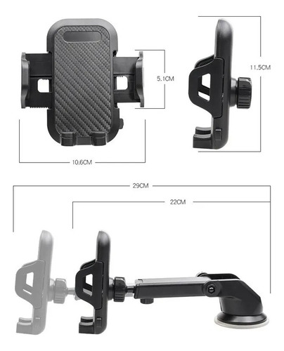 Soporte De Celular Para Coche 360*