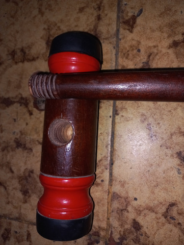 Cuatro Palos Crocket Croquet En Madera (Usado)