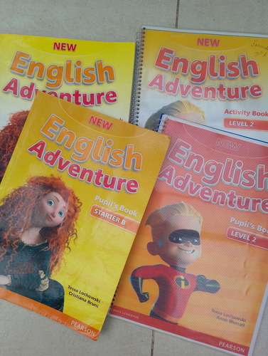 Lote Libros (fot.) Ingles English Adventure (Usado)