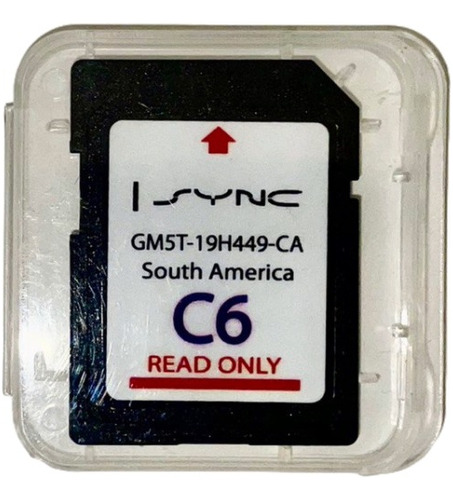 Tarjeta Sd Mapas Gps Ford Sudamérica C6 Ultima Versión