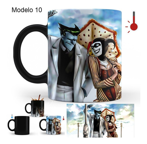 Imagen 10 de 10 de Taza Mágica Harley Quinn | Varios Modelos