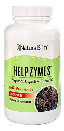 Helpzymes - Enzimas Digestivas 100 Capsulas