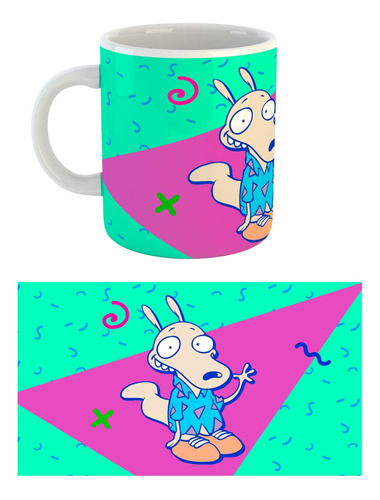 Taza La Vida Moderna De Rocko |de Hoy No Pasa| 3