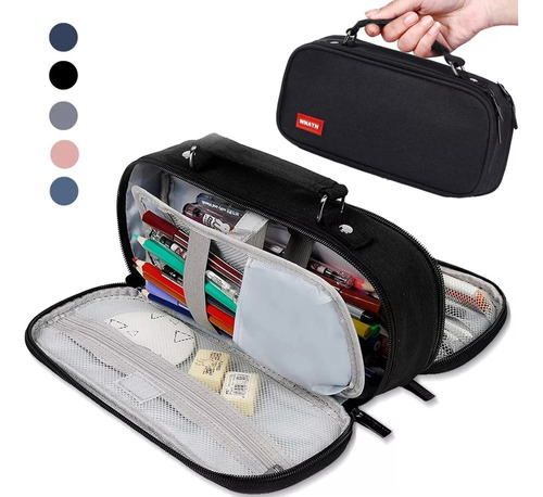 Grande Lapicera Organizador Estuche Bolsa Cosmetiquera 1pc