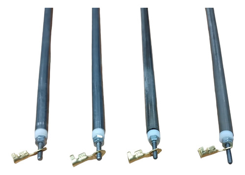 4 Resistencias Horno Eléctrico 47cm + 8 Terminales Redondos