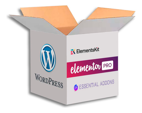 Elementor Pro, Essenti Addons, Wordpress Diseño Web, Grafico