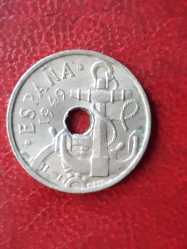 Moneda España 1949 50 Cent. Estrella 51