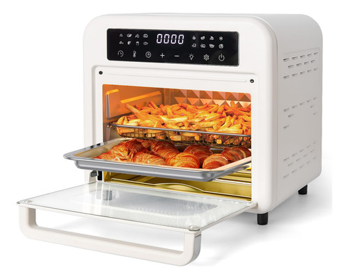 Combo Horno Tostador Y Freidora De Aire 15 8 Litros