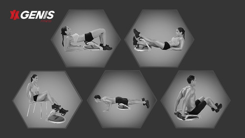 Plataforma Abdominal Ab Max Genis