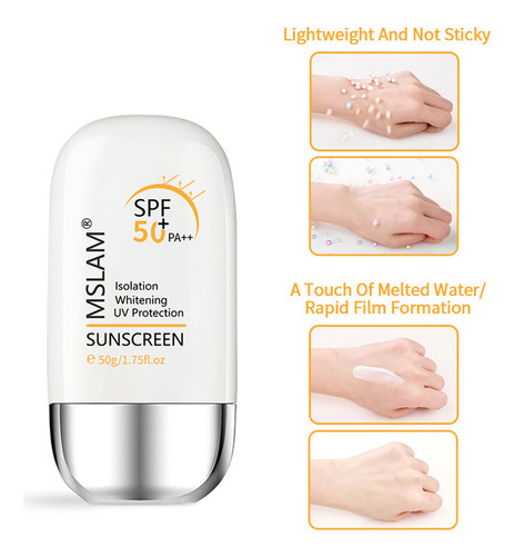 La Loción De Protección Solar N Physical Sunscreen Spf50+ Hi