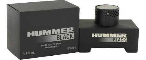 Perfume Hummer Black 125ml Eau De Toilette Caballero